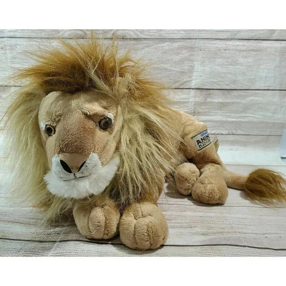 Disney World Animal Kingdom Plush Lion Stuffed Animal Pillow Toy 17" - Picture 1 of 6